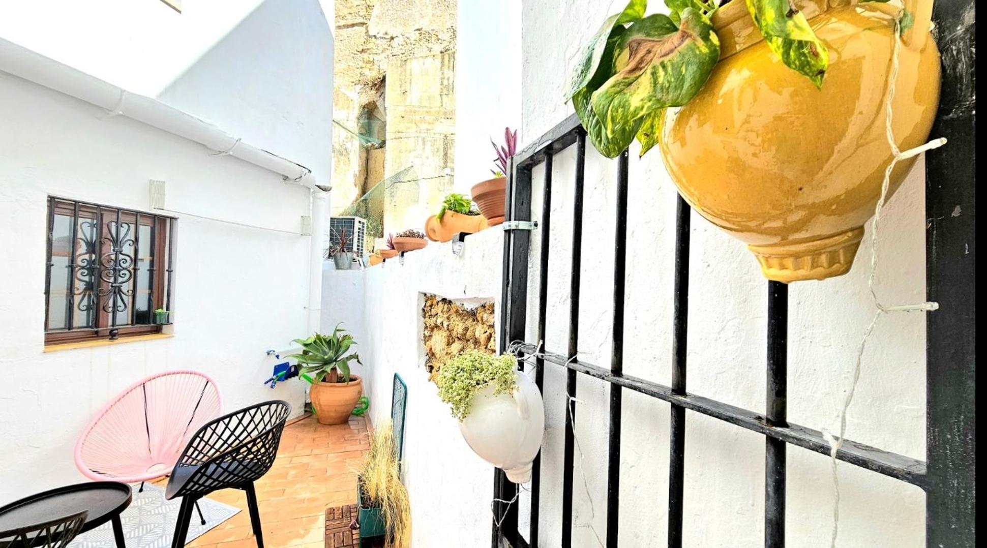 Casa Bakara Vejer Old Town Daire Vejer de la Frontera Dış mekan fotoğraf